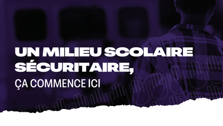 Dire NON à la violence, c'est le début du changement